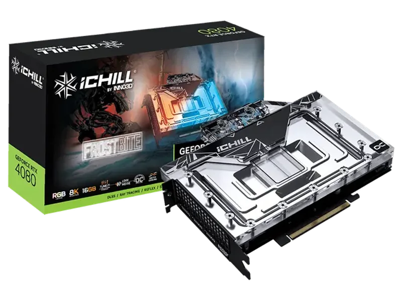 INNO3D GeForce RTX 4080 IChill FrostBite 16GB Nvidia Graphic Card