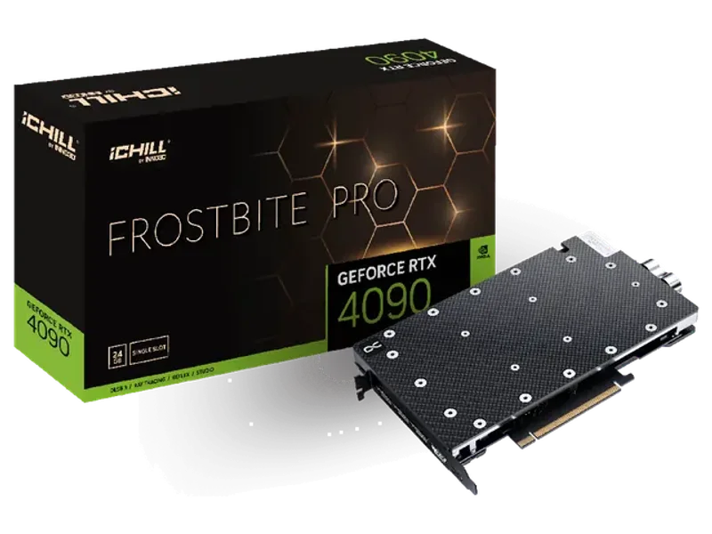 INNO3D GeForce RTX 4090 IChill FrostBite Pro 24GB Nvidia Graphic Card