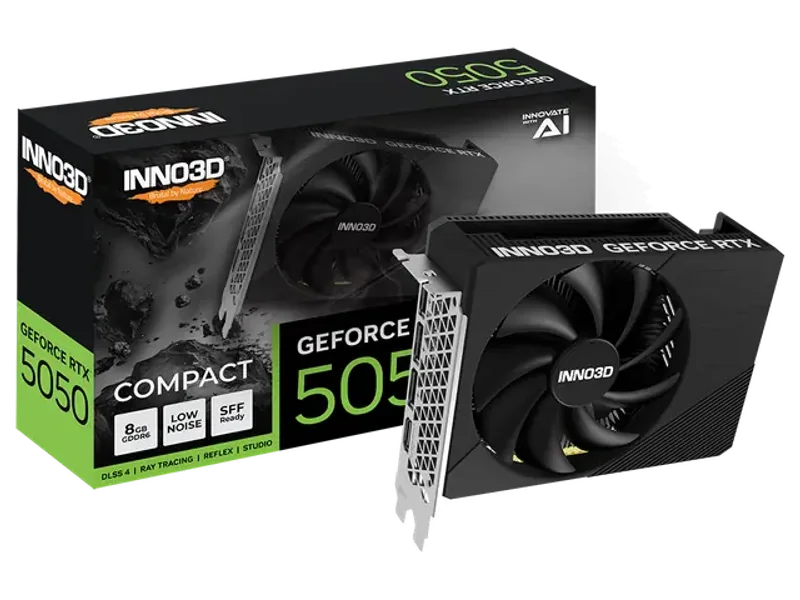 INNO3D GeForce RTX 5050 Compact 8GB NVIDIA Graphic Card