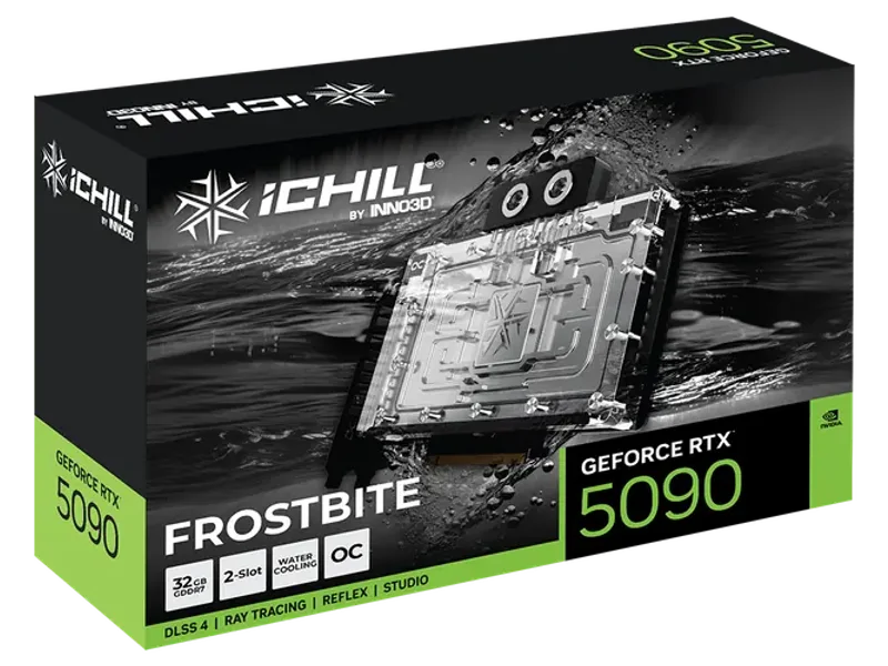 INNO3D GeForce RTX 5090 IChill Frostbite 32GB Nvidia Graphic Card