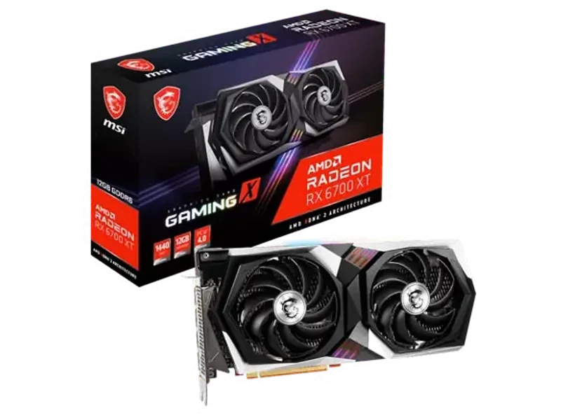 MSI Radeon RX 6700 XT GAMING X 12G Graphic Card