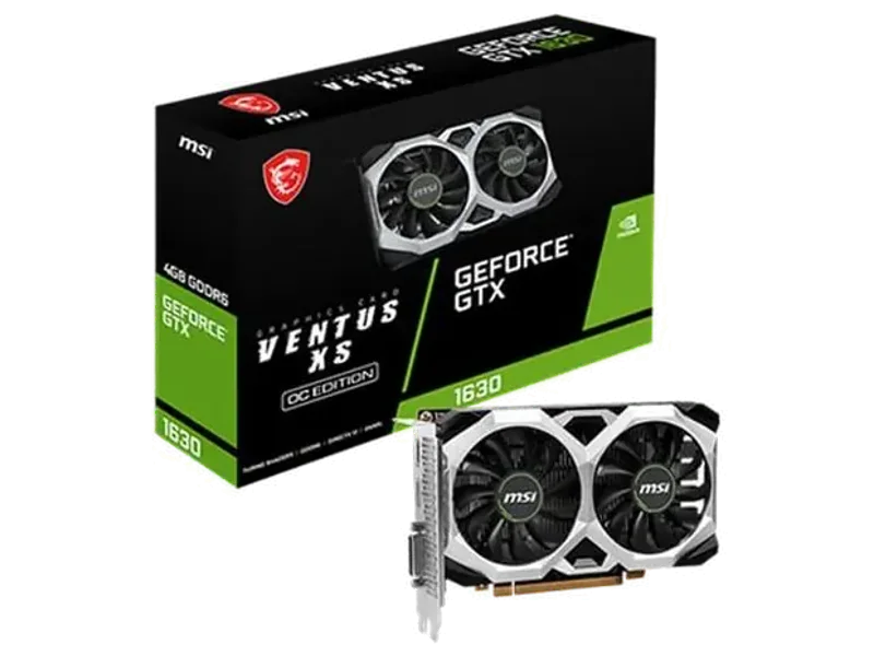 MSI GTX 1630 Ventus XS OC 4GB NVIDIA Graphic Card