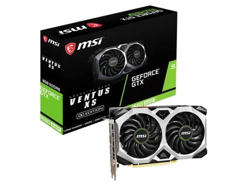 MSI GeForce GTX 1660 Super Ventus XS OC 6GB NVIDIA Graphic Card