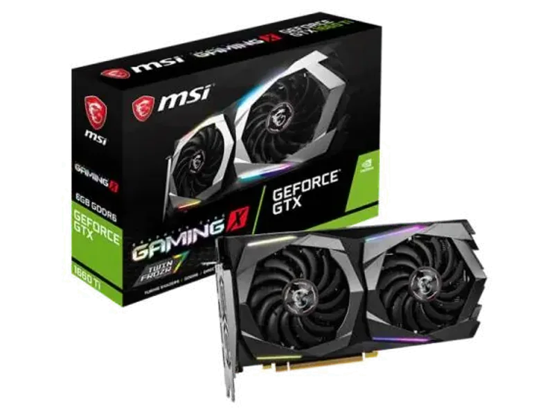 MSI GeForce GTX 1660 Ti Gaming X 6GB Nvidia Graphic Card