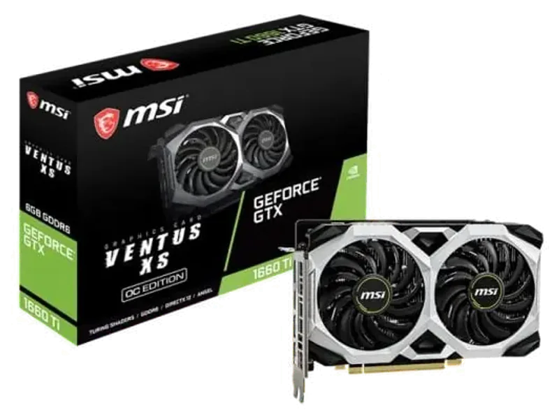 MSI GeForce GTX 1660 Ti Ventus XS OC 6GB Nvidia Graphic Card