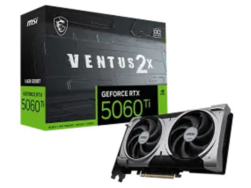 MSI GeForce RTX 5060 Ti 16G VENTUS 2X OC PLUS 16GB GDDR7