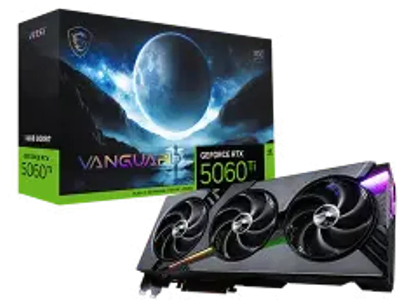 MSI GeForce RTX 5060 Ti 16G VANGUARD SOC 16GB GDDR7