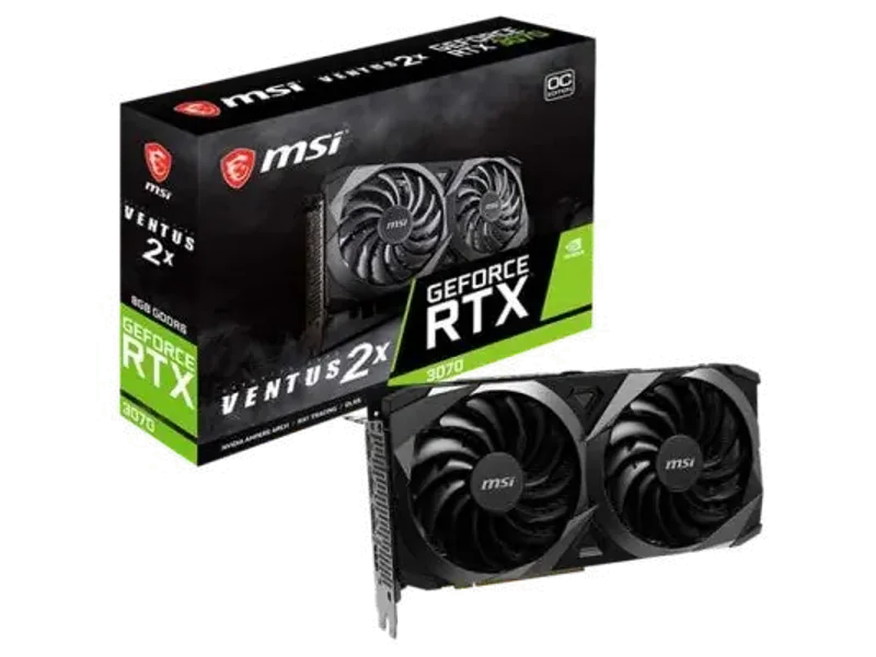 MSI GeForce RTX 3070 Ventus 2X OC 8GB Nvidia Graphic Card