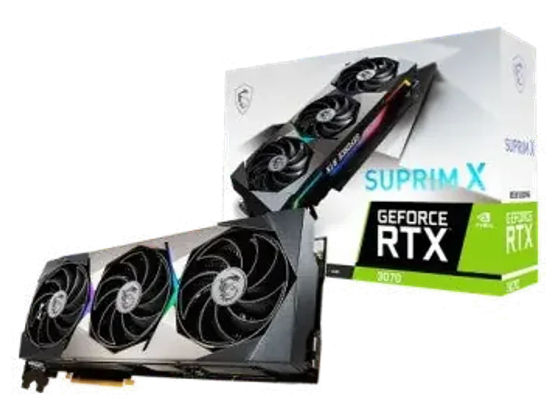 MSI GeForce RTX 3070 Suprim X 8GB Nvidia Graphic Card
