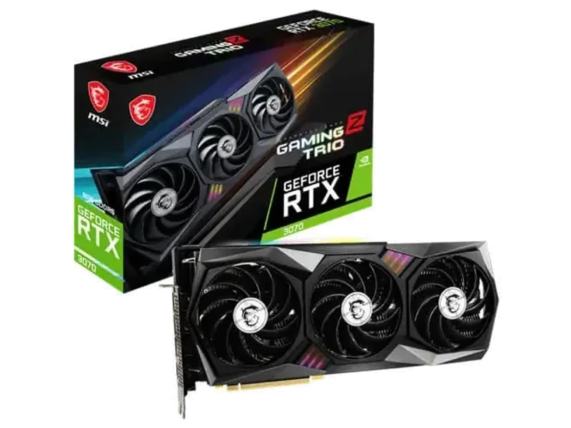 MSI GeForce RTX 3070 Gaming Z Trio LHR 8GB Nvidia Graphic Card