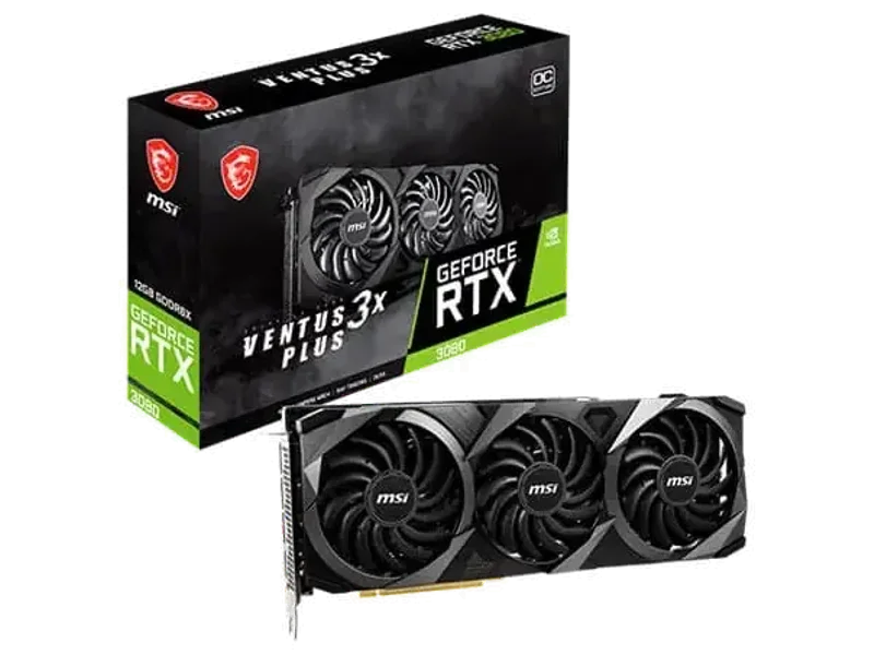 MSI GeForce RTX 3080 Ventus 3X Plus OC LHR 12GB Nvidia Graphics Card
