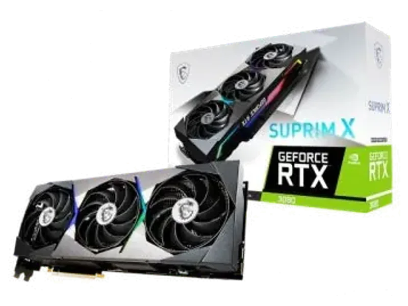 MSI GeForce RTX 3080 Suprim X 10GB Nvidia Graphic Card