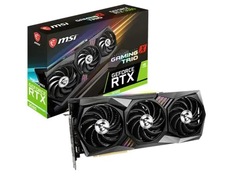 MSI GeForce RTX 3080 Gaming X Trio 10GB Nvidia Graphic Card