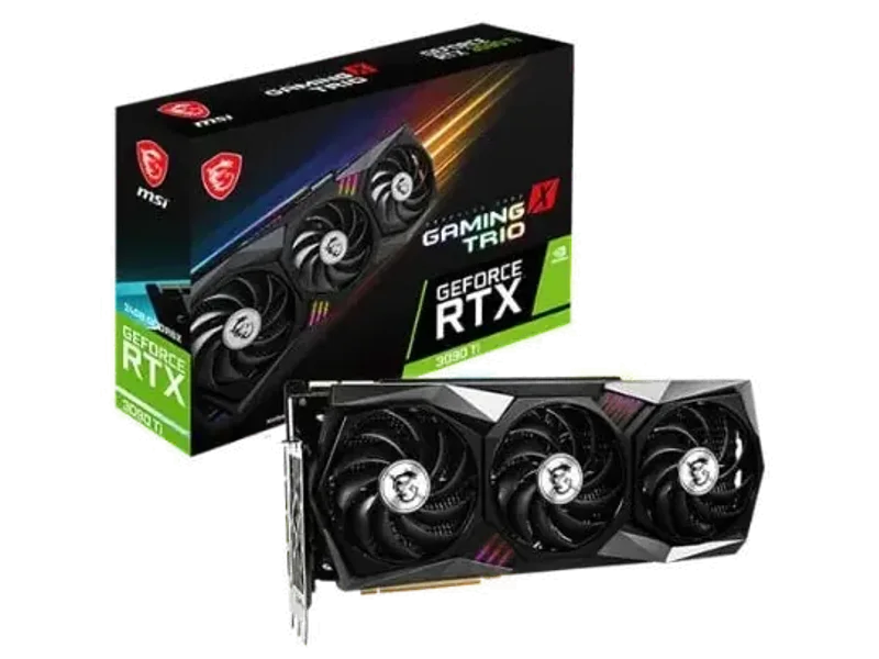 MSI GeForce RTX 3090 Ti Gaming X Trio 24GB Nvidia Graphic Card