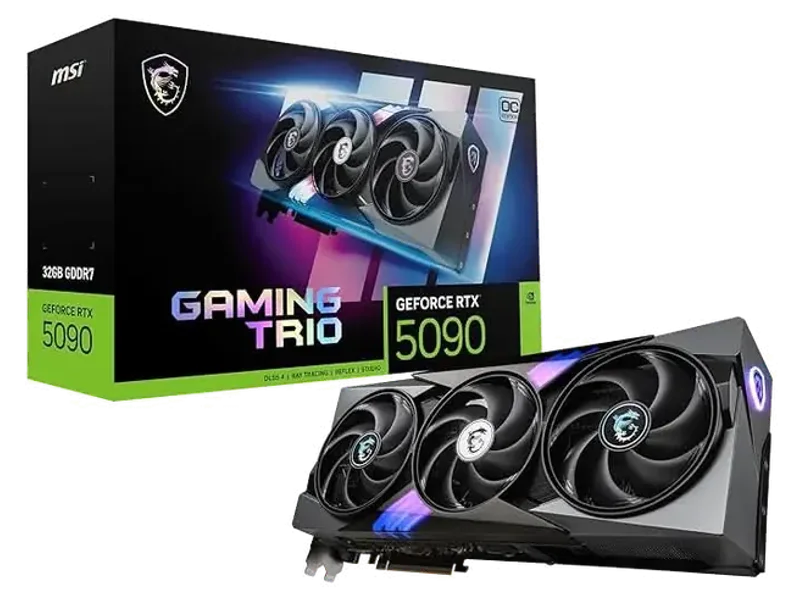MSI GeForce RTX 5090 32G Gaming Trio Graphic Card