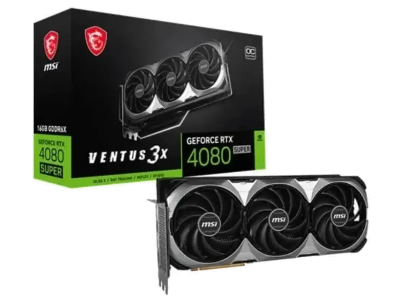 MSI GeForce RTX 4080 Super Ventus 3X OC 16GB Nvidia Graphic Card