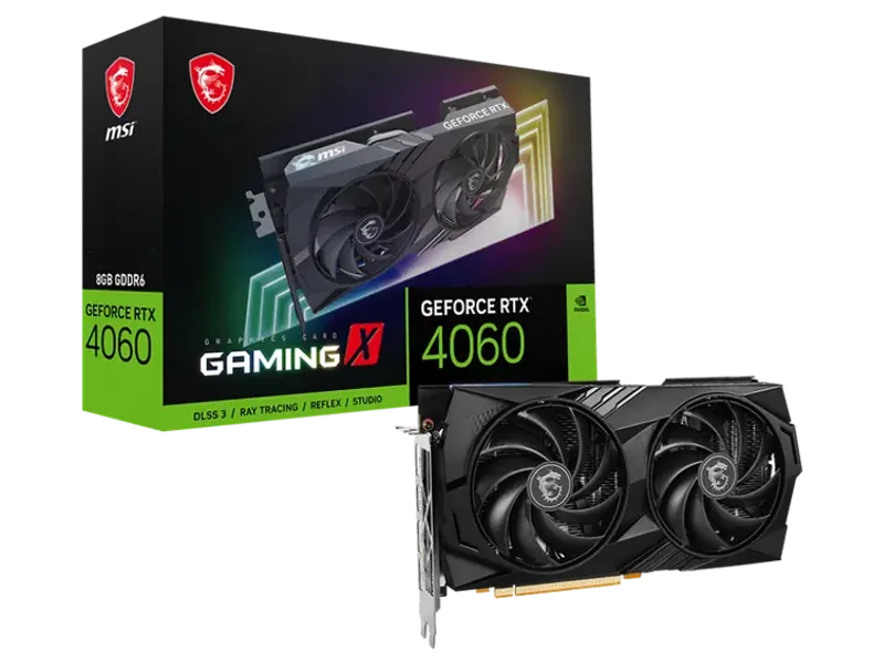 MSI GeForce RTX 4060 Gaming X 8GB Nvidia Graphic Card