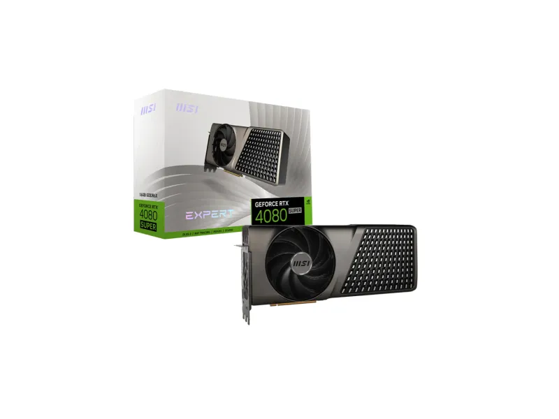 MSI GeForce RTX 4080 Super 16GB Expert GDDR6X Nvidia Graphic Card