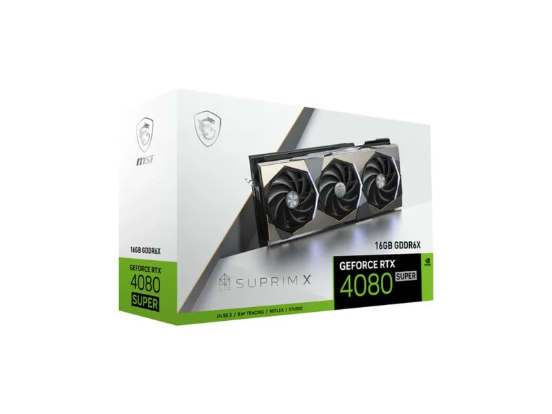 MSI GeForce RTX 4080 Super Suprim X 16GB Nvidia Graphic Card