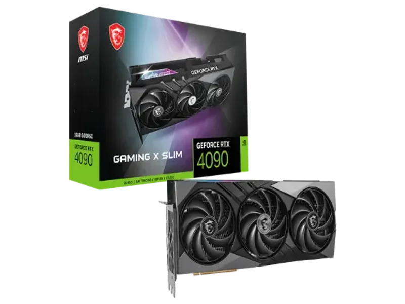 MSI GeForce RTX 4090 Gaming X Slim 24GB Nvidia Graphic Card