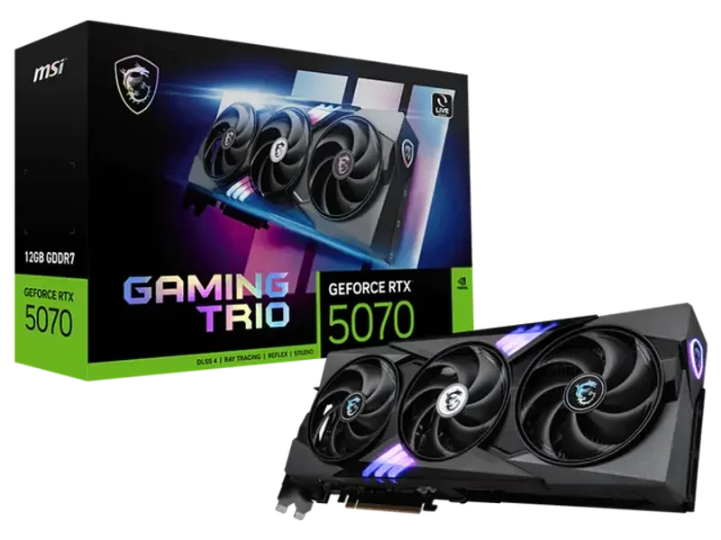 MSI GeForce RTX 5070 Gaming Trio 12GB NVIDIA Graphic Card