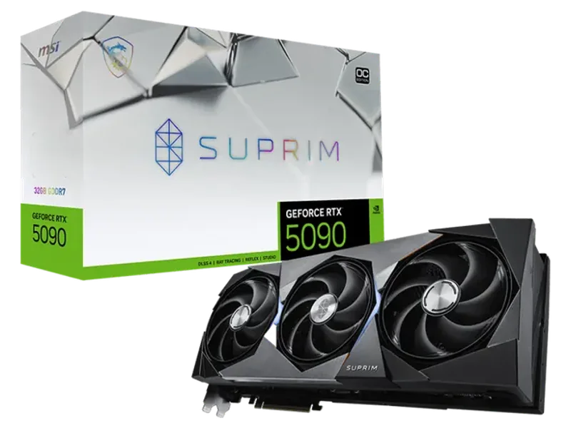MSI GeForce RTX 5090 Suprim OC 32GB Nvidia Graphic Card