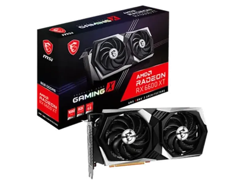 MSI Radeon RX 6600 XT Gaming X 8GB AMD Graphic Card
