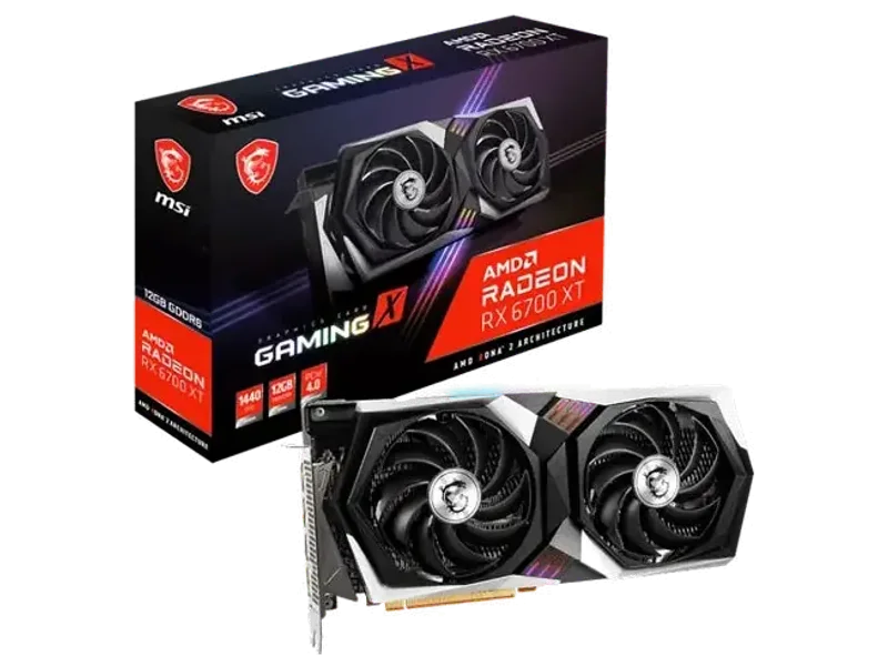 MSI Radeon RX 6700 XT Gaming X 12GB AMD Graphic Card