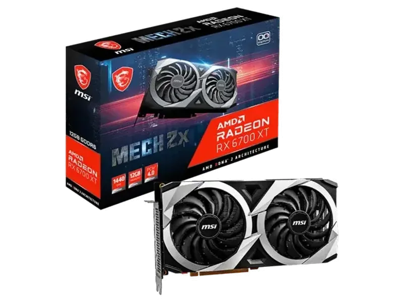 MSI Radeon RX 6700 XT Mech OC 12GB AMD Graphic Card