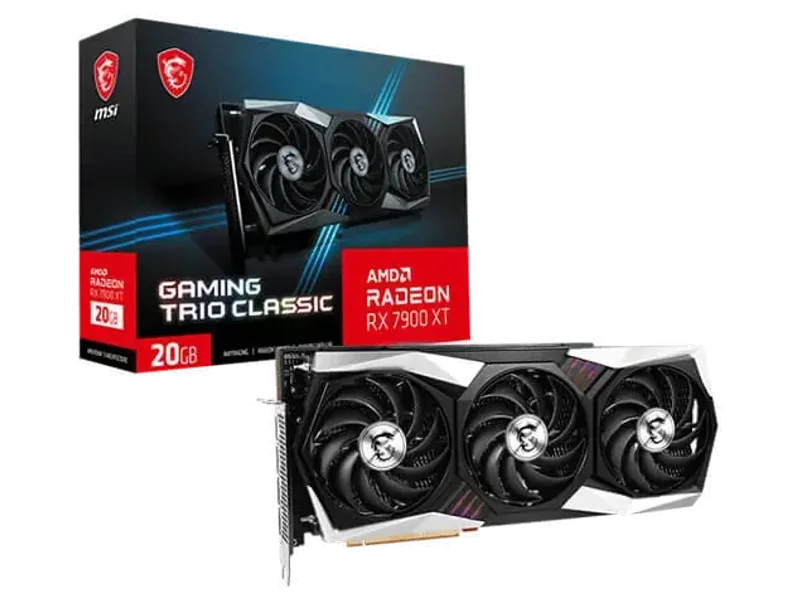 MSI Radeon RX 7900 XT Gaming Trio Classic 20GB AMD Graphic Card