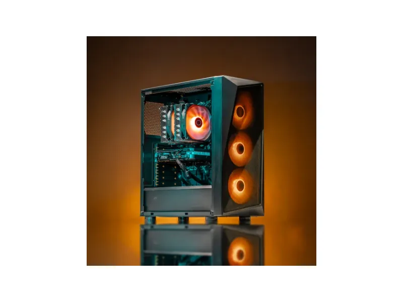 AIX AD54 ( Intel i5 12400F / NVIDIA RTX 4060 TI 8GB / 32GB RAM DDR5 / 1TB M.2 NVME SSD ) Custom PC Build For AI Development And Research