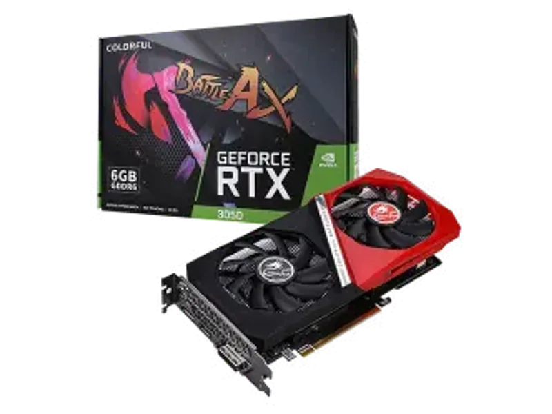 Colorful Geforce RTX 3050 NB DUO 6GB-V GDDR6 (G-C3050NB-DUO6GB-V)