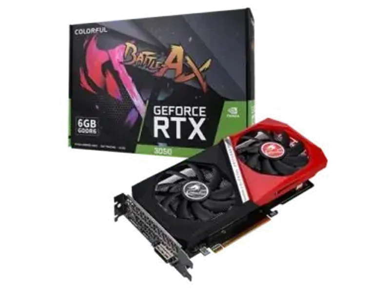 Colorful GeForce RTX 3050 NB DUO 6GB V2-V Graphic Card