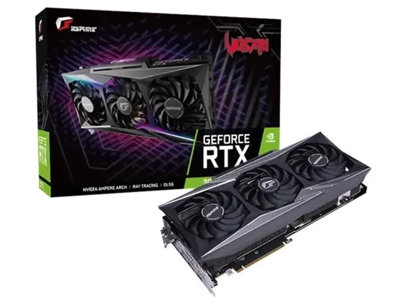 Colorful iGame GeForce RTX 3060 Ti Vulcan OC LHR-V 8GB GDDR6 Graphic Card
