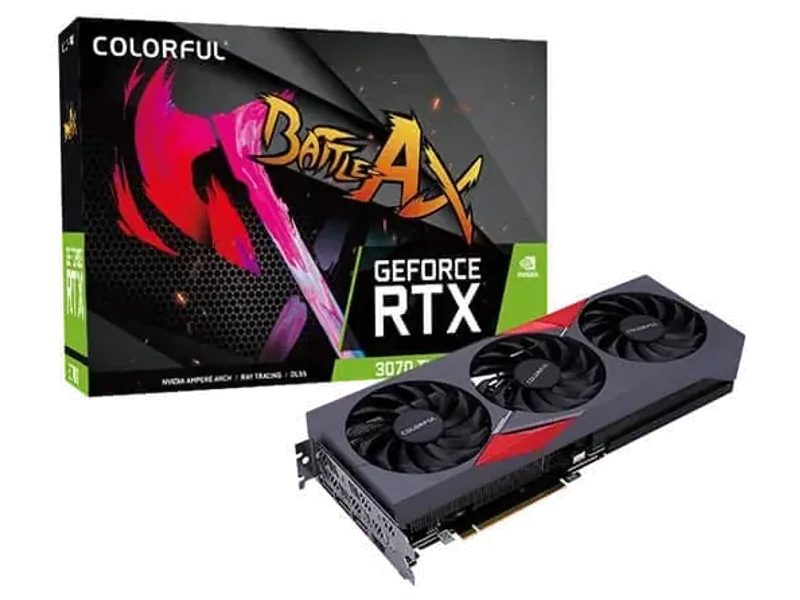 COLORFUL GeForce RTX 3070 Ti NB-V Battle AX 8GB Nvidia Graphic Card
