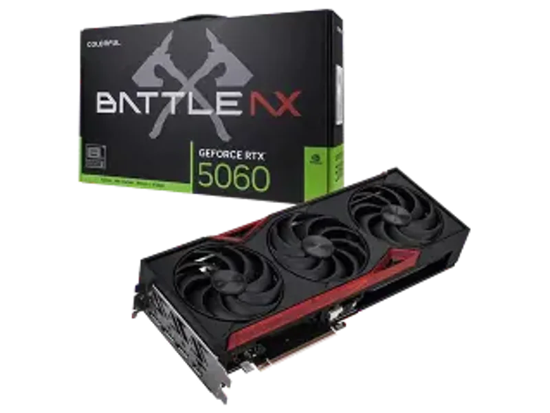 Colorful GeForce RTX 5060 Battle AX 8GB-V GDDR7 (G-C5060NB-8G-3F)