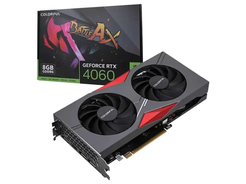 COLORFUL GeForce RTX 4060 NB Duo V2-V 8GB Nvidia Graphic Card