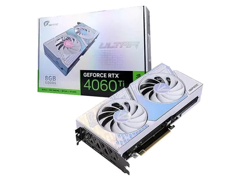 COLORFUL GeForce RTX 4060 Ti iGame W Duo OC-V 8GB Nvidia Graphic Card