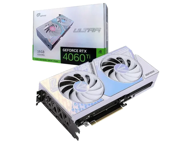 COLORFUL GeForce RTX 4060 Ti iGame Ultra W Duo OC-V 16GB Nvidia Graphic Card