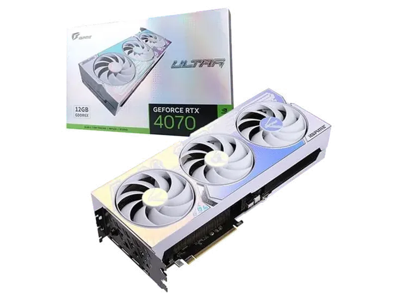COLORFUL GeForce RTX 4070 iGame Ultra W OC V2 Nvidia Graphic Card