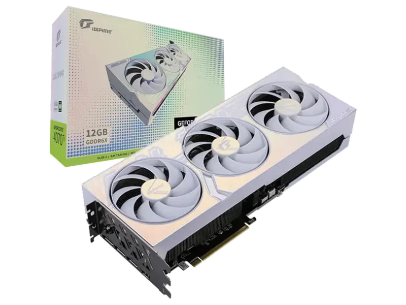 COLORFUL GeForce RTX 4070 Ti iGame Ultra W OC-V 12GB Nvidia Graphic Card