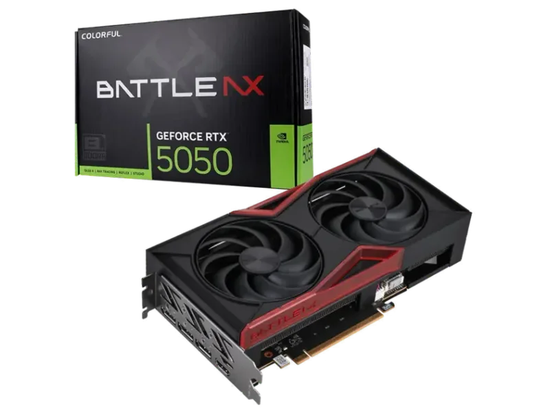 COLORFUL GeForce RTX 5050 Battle AX NB DUO 8GB-V NVIDIA Graphic Card