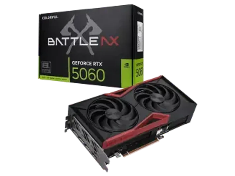 Colorful GeForce RTX 5060 Battle AX DUO 8GB-V GDDR7 (G-C5060NB-8G-DUO)