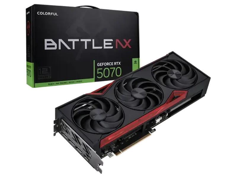 COLORFUL GeForce RTX 5070 Battle AX NB EX 12GB V2-V Nvidia Graphic Card