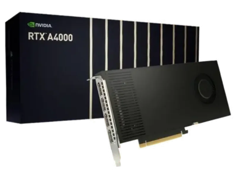 NVIDIA Quadro GeForce RTX A4000 16GB Workstation Graphic Card