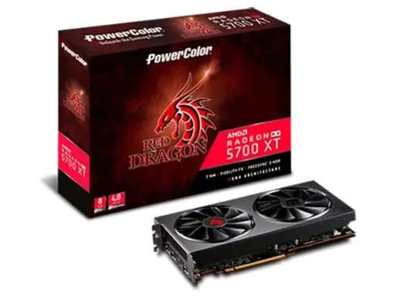 POWERCOLOR Radeon RX 5700 XT Red Dragon 8GB AMD Graphic Card