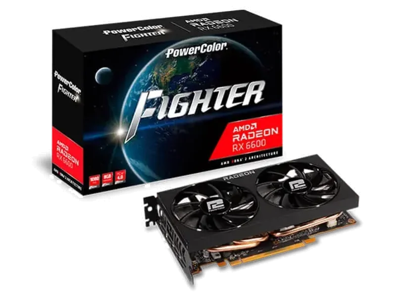 POWERCOLOR Radeon RX 6600 Fighter 8GB AMD Graphic Card