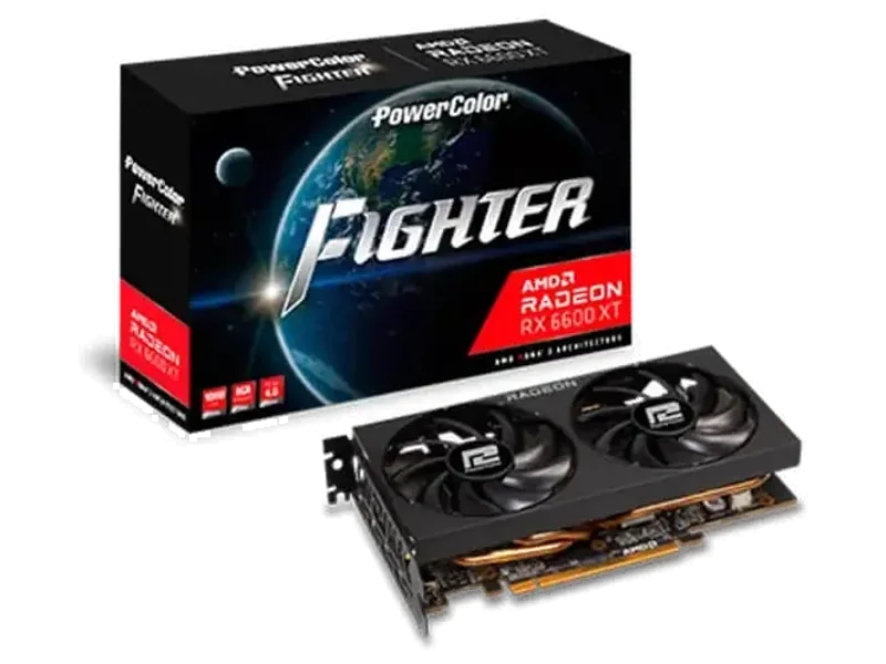 POWERCOLOR Radeon RX 6600 XT Fighter 8GB AMD Graphic Card