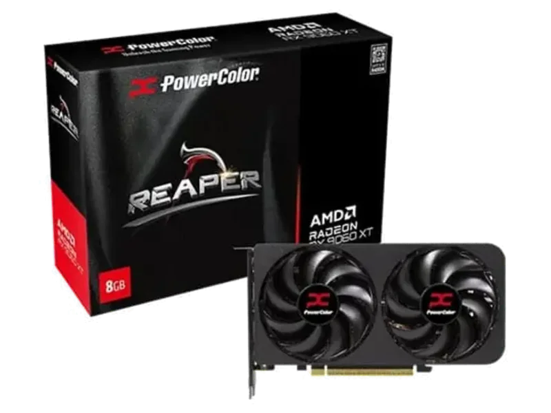 POWERCOLOR Radeon Reaper RX 9060 XT 8GB AMD Graphic Card