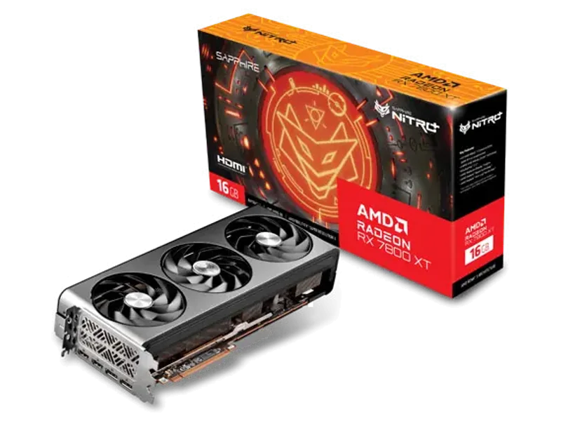 Sapphire NITRO AMD Radeon RX 7800 XT 16GB Graphic Card 11300-01-20G